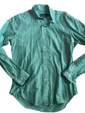 Ralph Lauren Men’s Green Button Down Shirt
